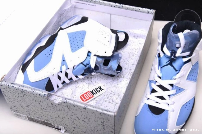 Official Maikesneakers Jordan 6 Air CT8529-410 UNC 0630